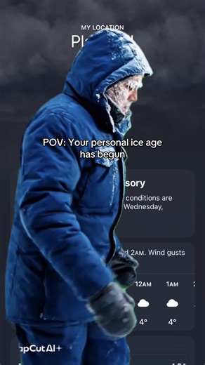 #CapCut #winter #frozen #weather