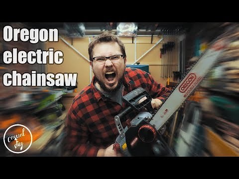 Oregon electric chainsaw CS1500 - quick overview.