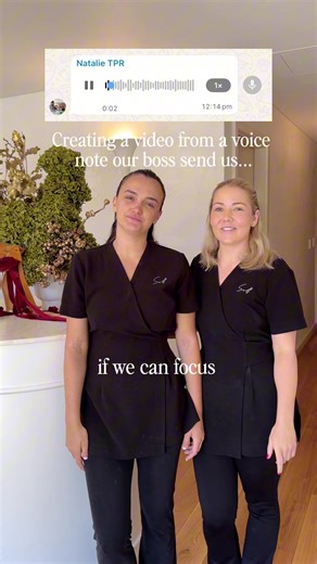 Booked asked, we delivered 💌 #salon #saloncontent #christmas #fyp