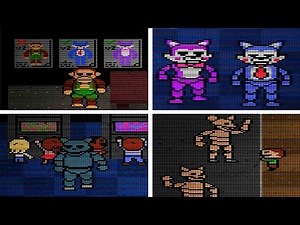 Five Nights at Candy's 2 ALL MINIGAMES