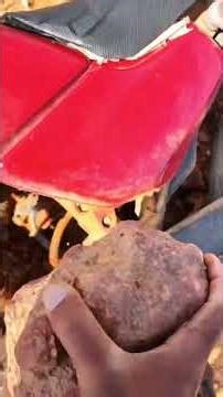 Breaking into the Bike Engine with a Rock!#shortvideo #motorcyclerepair #honda #shorts #viral