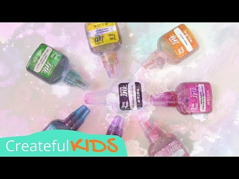 Art Lesson for Kids | Introducing Alcohol inks