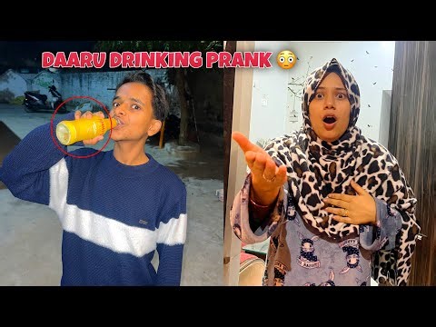 Daaru Drinking Prank With Family 😳 Gone Wrong 🤣