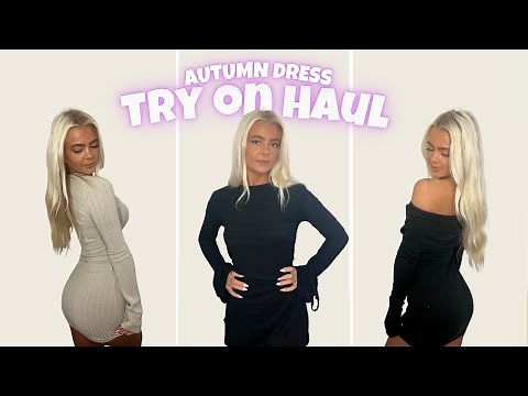 Autumn Mini Dresses *HOT* | Try On Haul