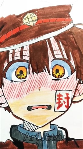 Hanako kun Drawing ✨#ArtJutsu #hanakokun