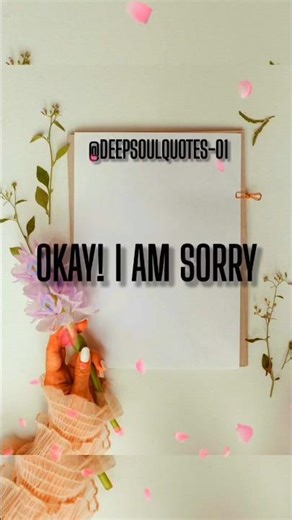 I'm sorry |sad status #sad quote | single status