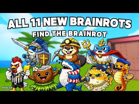 How To Get All 11 NEW BRAINROTS in Find the Brainrot [352] | Roblox