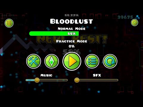BLOODLUST 58% // Geometry Dash