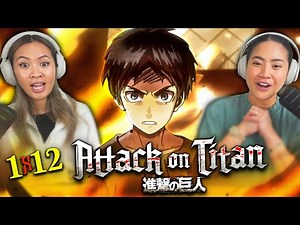 WAKE UP EREN!! Attack on Titan Season 1 Episode 12 | Reaction & Review