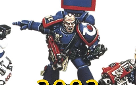 战锤40k星际战士模型的历史变迁