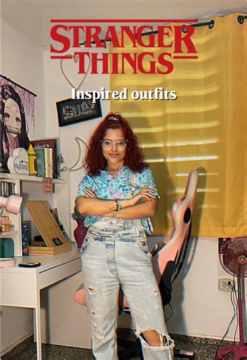 Outfits inspirados en Stranger Things: Eddie y Robin