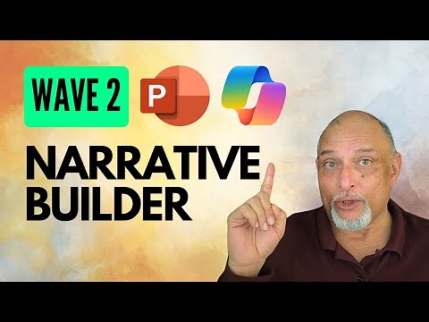 PowerPoint Narrative Builder - New way to create presentations - Copilot Wave 2