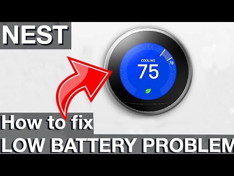 Nest Low Battery Problem How to fix by yourself DIY instructions