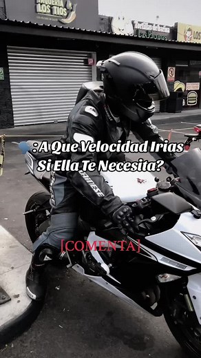 A Que Velocidad Irías Si Ella Te Necesita?