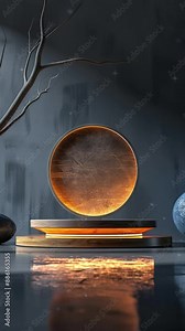 Create a stunning 3D podium to showcase and elevate your product, capturing attention with innovative design and dynamic presentation