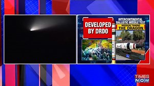 10K views · 318 reactions | India successfully test-fires Agni-5 surface-to-surface Inter Continental Ballistic missile. The missile is capable of targeting beyond a range of 5000 km. TIMES NOW's Srinjoy Chowdhury shares more details with Pranesh Kumar Roy #BallisticMissile #Agni5 #News #TimesNow #TimesNowNews | TIMES NOW | Facebook