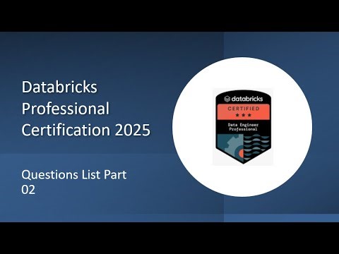 2. databricks professional certification for data engineer | databricks data engineer questions