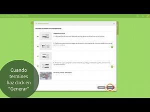 Tutorial | Generador de exámenes | BlinkLearning PREMIUM