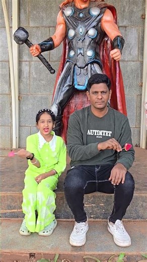 Cute Kid's prank dad 🍭 😲 😜 😂 #shorts