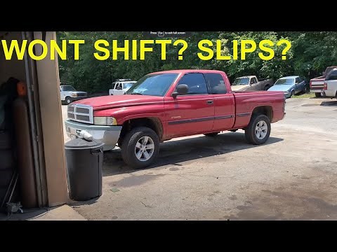 Fixing a Dodge Transmission that won’t shift