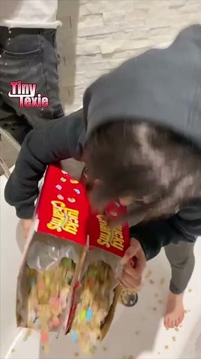 Tiny Texie Gets A Lucky Charms Shower