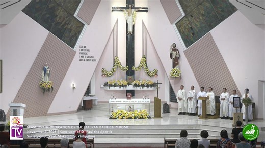 Sambuhay TV Mass | November 9, 2025 | Feast of the Dedication of the Lateran Basilica in Rome | Sambuhay