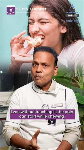 SIRI DENTAL HOSPITAL on Instagram: "Not every pain near your teeth is actually a dental problem. Nerve pain, sinus infections, or other health conditions can feel like tooth pain. That’s why accurate diagnosis matters more than assumptions. Visit a dentist first — and get referred to the right specialist when needed. 📞 Book your appointment today 📍 Visit Siri Dental Hospitals 📍 Branches & Contact Kondapur – 📞 9704229955 Karmanghat – 📞 9032074744 Dilsukhnagar – 📞 9393129944 Tarnaka – 📞 984