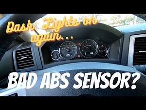 Jeep ABS Code C1015 Right Front Wheel Speed Sensor Circuit - Will replacing the sensor fix it?