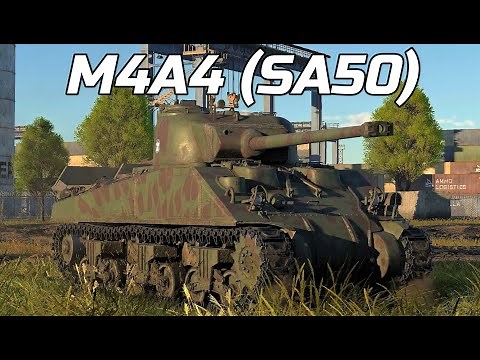M4A4 (SA50) French Medium Tank Gameplay [1440p 60FPS] War Thunder No Commentary
