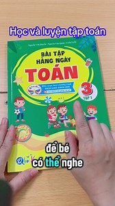 📚 Bài Tập Toán Hằng Ngày Lớp 3 tập 1, tập 2 giúp: ✓ Ôn luyện theo lộ trình 1 ngày – 1 trang ✓ Thành thạo dạng bài SGK bài nâng cao ✓ Giúp con chinh phục các bài kiểm tra, thi giữa kỳ, cuối kỳ ✓ Video bài giảng → học chắc – không sót kiến thức ➡️ Luyện đều 2 tập = tăng chắc 1–2 điểm trong kỳ thi #sachbaitaptieuhoc #tieuhoc #onluyentieuhoc #lop4 #lop5 #lop3 #toanlop3 #toanlop4 #toanlop5. Lấy sách tại: https://www.duckbooks.store/bai-tap-Toan-hang-ngay | DK Books