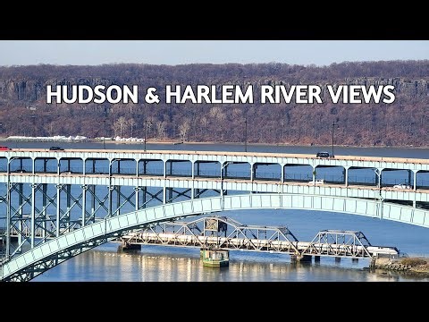 🔴 NYC TRAIN CAM🚆Amtrak Along the Hudson & Harlem Rivers + City Sounds ASMR