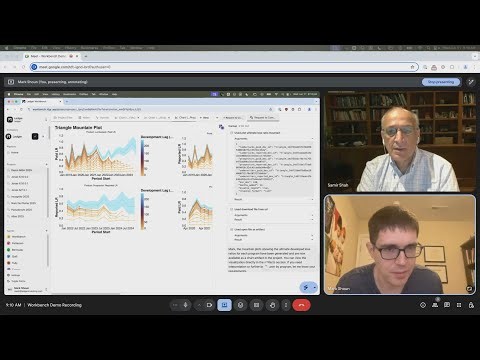 Demo of Workbench: AI Work Environment for Reinsurance 🛠️