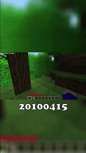 Minecraft Versions INFDEV 20100420