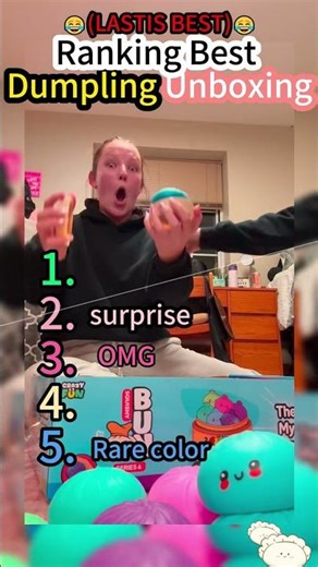 😂(LASTIS BEST)😂BEST DUMPLING UNBOXING RANKING #haveitoldyoulatelythatiloveyou