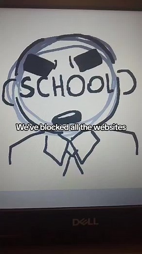 they did this right after my birthday bro 💔 never forgiving them for this #blockedwebsites #schoolblocked #blocked #school #ihatemyschool #thissomebs #digitalart #kleki