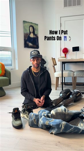 Answering another question, how do I put pants on my prosthetics⁉️ 🤨✨👖🦿 #fyp #amputee #education #prosthetic #demo