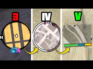 MINIMAP In GTA Games (Evolution)