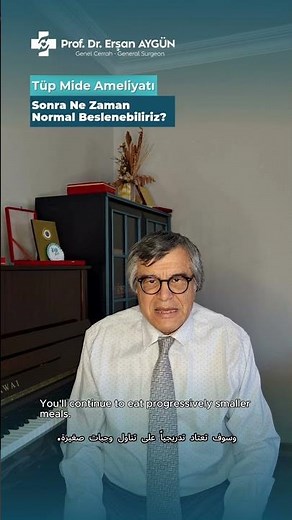 Tüp mide ameliyatı sonrası ne zaman normal beslenmeye geçilir?
