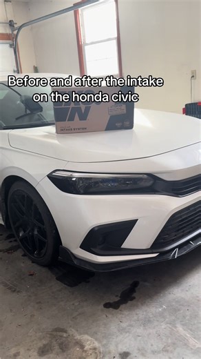 Honda Civic K&N Intake Sound Comparison