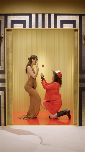 I think we all need to know the backstory behind this proposal. 🌹 #InStyleElevator #InStyleImagemakers | InStyle