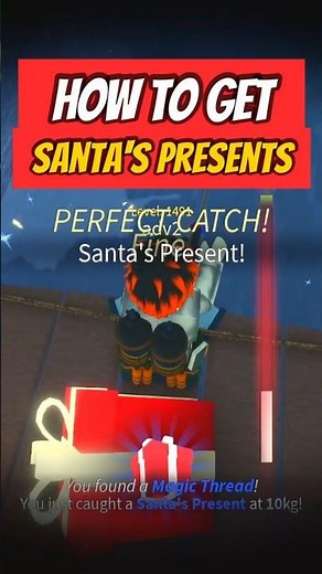 How To Get Santa's Present In Fisch (ROBLOX)