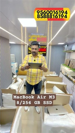 Macbook Air M3 Demo Unit 8/256 GB SSD #MACBOOKAIRM3 #m3air