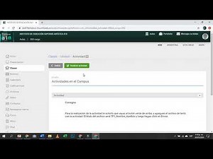 Actividades (1) - Campus virtual Plataforma INFOD