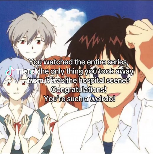 Rei Ayanami hospital scene meaning | Evangelion hospital scene explained
