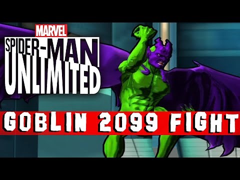 Spider-Man Unlimited (by Gameloft) - iOS / Android - World 2099 Finale (Goblin 2099 Fight)