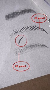 HB vs 2B Eyebrow Challenge – Kaunsi Jeeti? 👁️ #eyebrowtutorial "Tag your artist friends!🎨✨" #pencildrawing #eyebrowart #artchallenge #viralart | Anilsha Artists