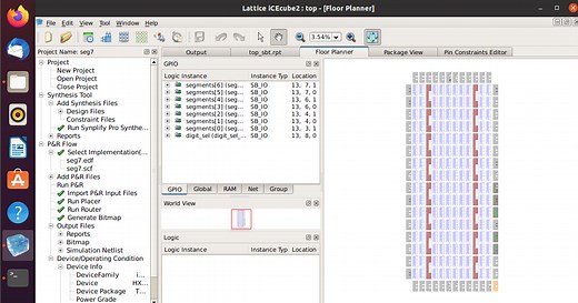 Make Lattice iCEcube2 work on Ubuntu 20.04 and program the iCEstick FPGA board - VHDLwhiz