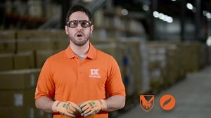 MAGID D-ROC DX Technology Polyurethane Palm Coated Cut Resistant Work Gloves Size 7/S (12 Pairs)