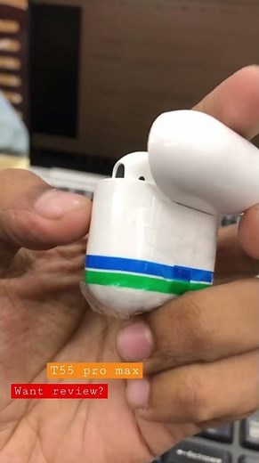 T55 Pro Max Smart Watch with Earbuds