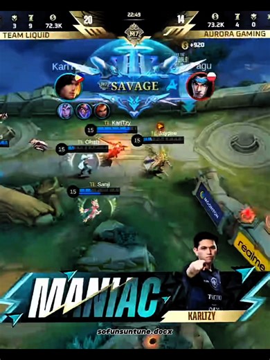 Savage from Karltzy🔥 #M7 #TeamLiquid #TLPH #Karltzy